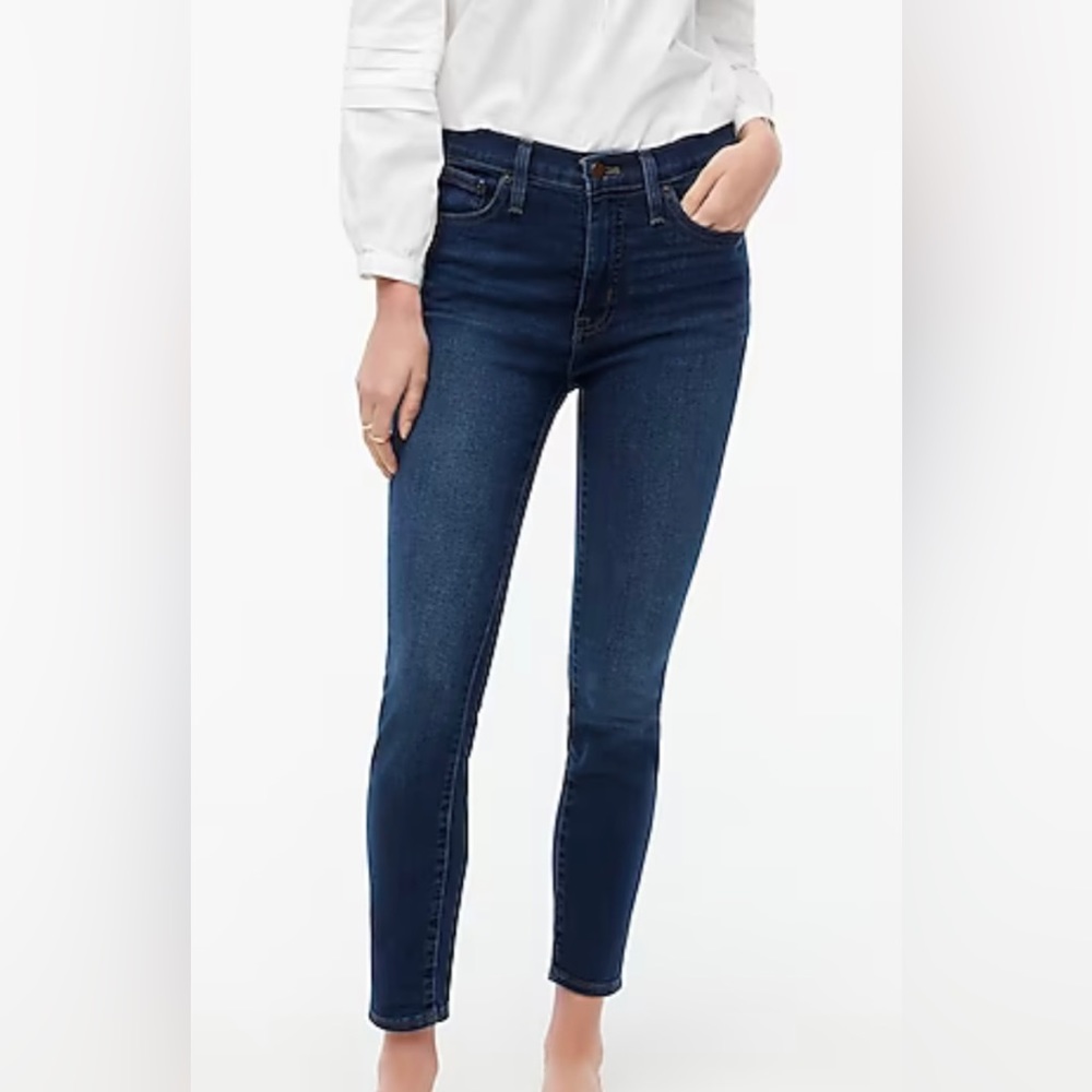 J. Crew mid-rise skinny jean in signature stretch